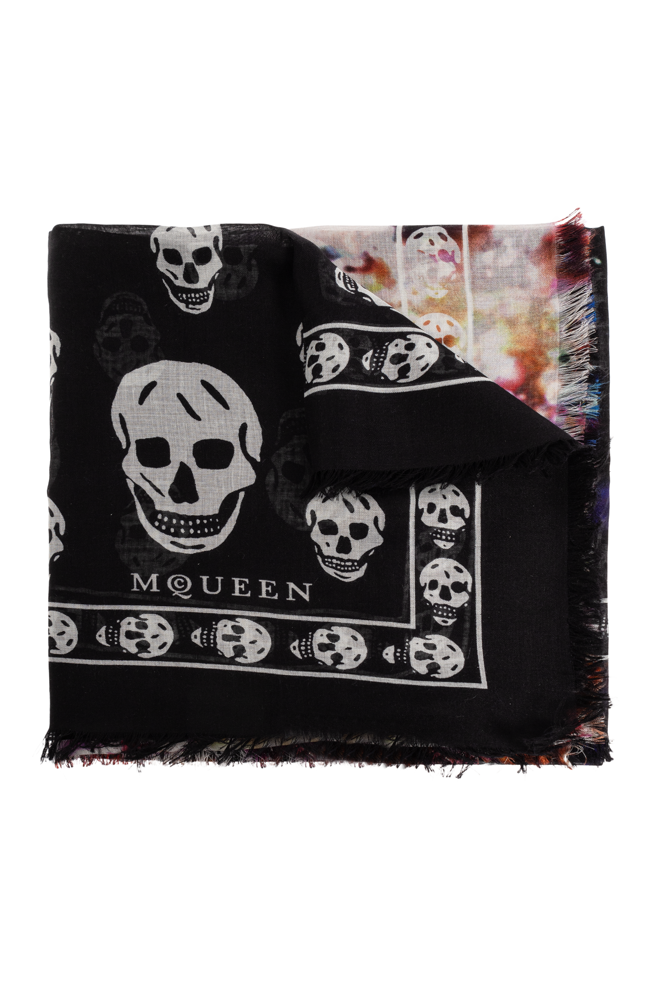 Alexander McQueen Scarf with a distinctive skull motif | Men's